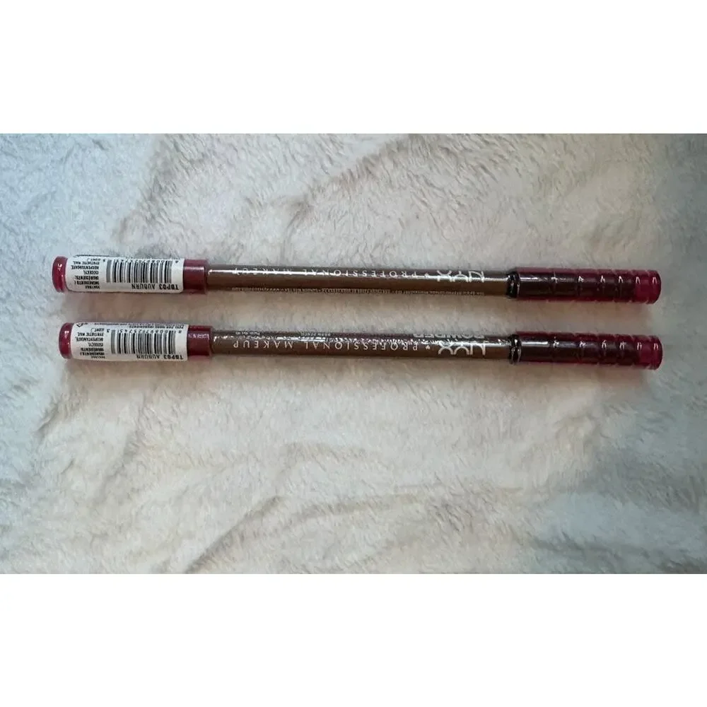 NYX Professional Makeup Slim Eyeliner Pencil TBP03 Auburn - Lot of 2